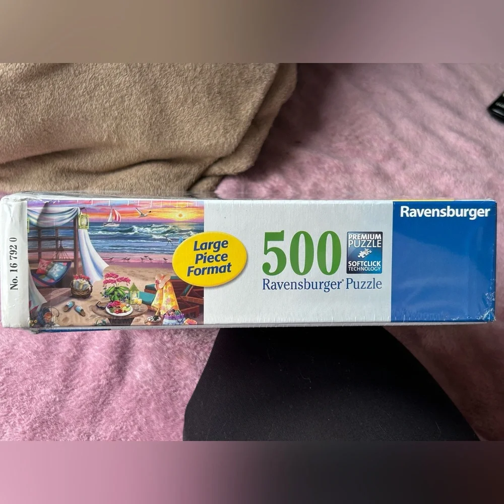 Ravensburger Premium Puzzle with Blue and Yellow Accents